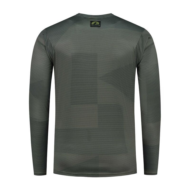 Rogelli MTB ADVNTR long sleeve jersey green 2XL zöld póló