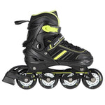 Nils Extreme Nh18191 2in1 Roller Skates -Lime Size L (39-43) With Replaceable Hockey Blade fekete görkorcsolya