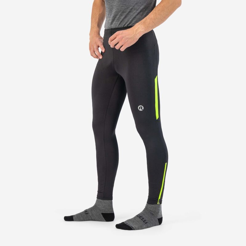 Rogelli CORE trousers black-fluorescent fekete nadrág
