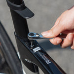 Rockbros Multitool Bike Tool Set with CO2 Pump and Ratchet Wrench - Black fekete tourist equipment, sets