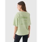 Women's oversize printed T-shirt 4F 4FRAW24TTSHF2583-43S póló