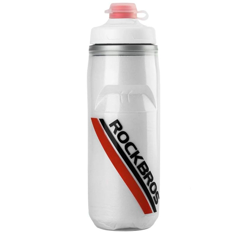 Rockbros thermal bottle 35210023001 white fehér bottle, training equipment