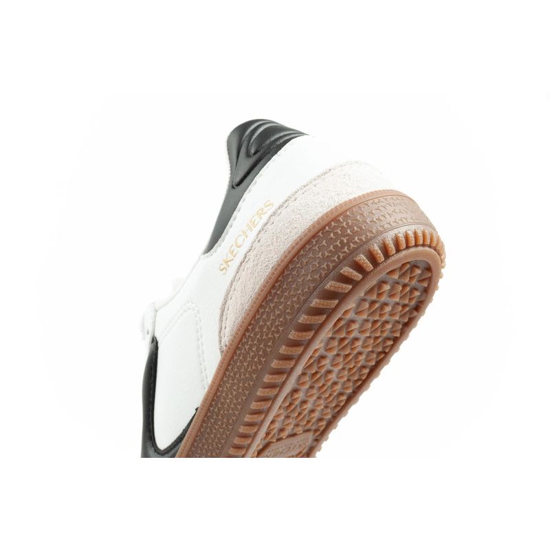 Skechers Kickoff women's sneakers white leather sports shoes Cipő