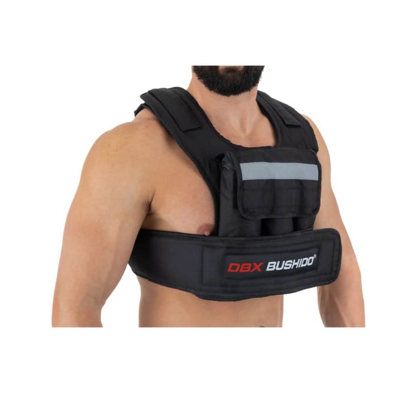 DBX Bushido Weighted Training Vest 6 Inserts (Empty) vests