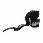 MASTERS FIGHT EQUIPMENT Elastic Boxing Hand Wraps “ONE PUNCH”, 4.5 fekete harcművészeti felszerelés 134256-OP01