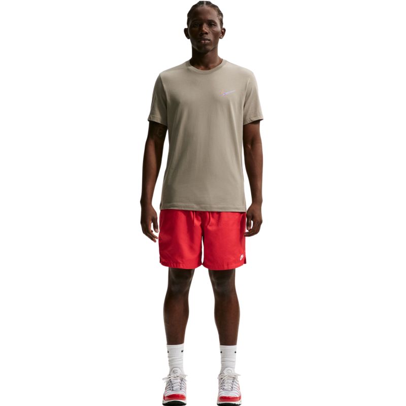 Nike Club men's red piros rövidnadrág FN3307657