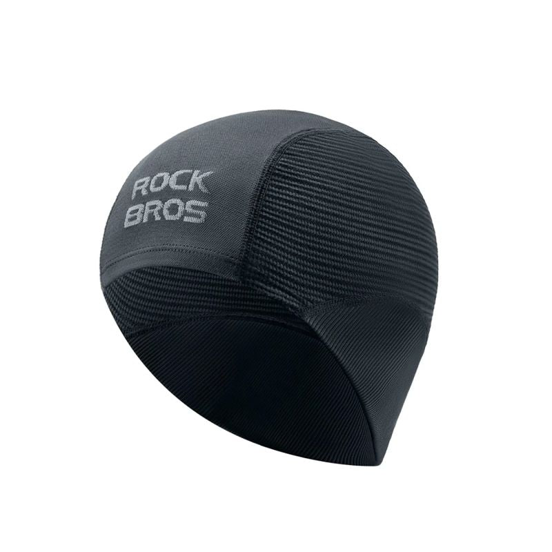 Rockbros Seamless Knit Cycling Cap - Black fekete sapka