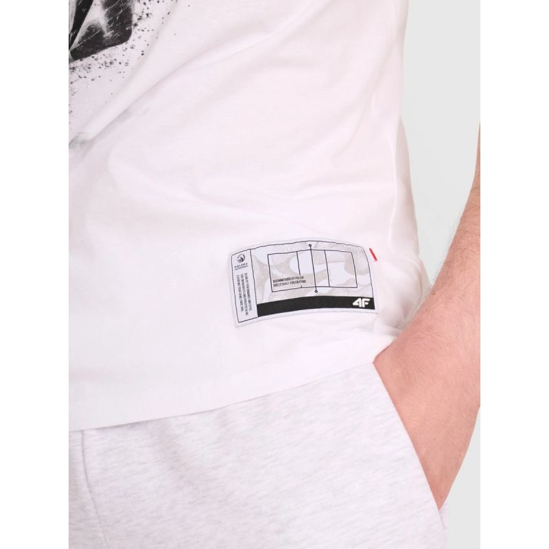 4f Men's regular t-shirt with volleyball print 4FRAW25TTSHM3318-10S Kiegészítő