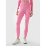 Women's knitted 4F 4FRAW24TTIGF250-54S leggings