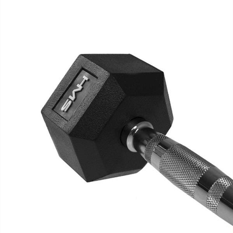 HMS Hex Pro 35 kg dumbbell fekete póló 17-66-125