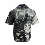 AIR Jordan Men's Essentials Printed Camp Top - fekete póló