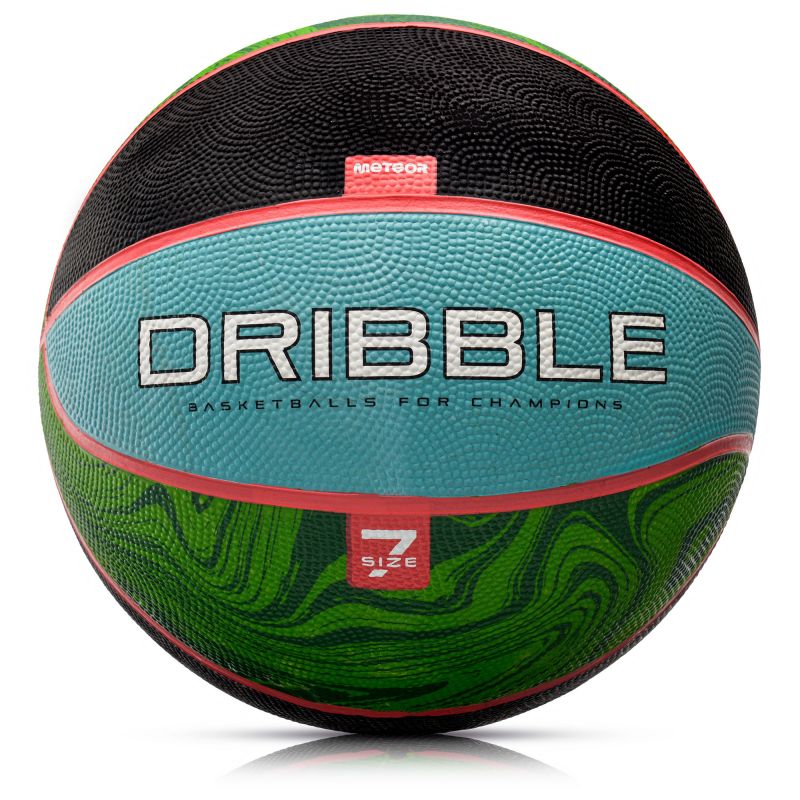 Meteor Dribble Basketball Blue/Green uniw labda