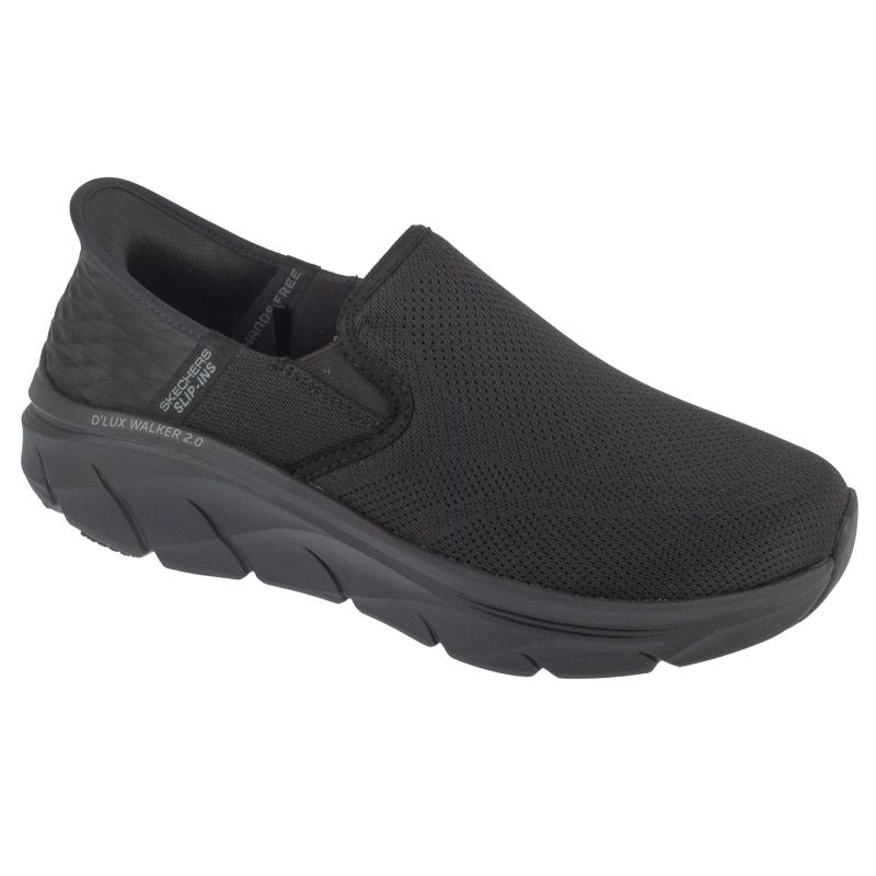 Skechers Slip-ins: D'Lux Walker 2.0 – Reeler Black fekete utcai cipő 232463WW-BBK