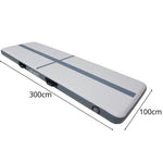 Enero Air Truck Gymnastic Mattress Mat Acrobatic Path Electric Pump Gray szürke for school, mattresses, pumps, training equipment