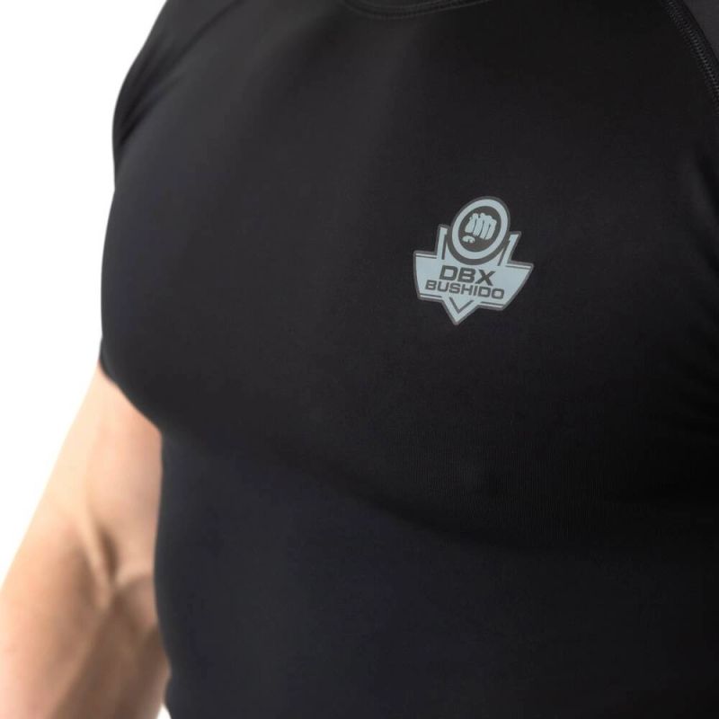 DBX Bushido Rashguard sleeve black BlackRS - fekete short