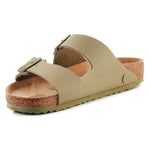 Birkenstock Rivet Logo Vegan Canvas Faded M 1023958 slides Cipő