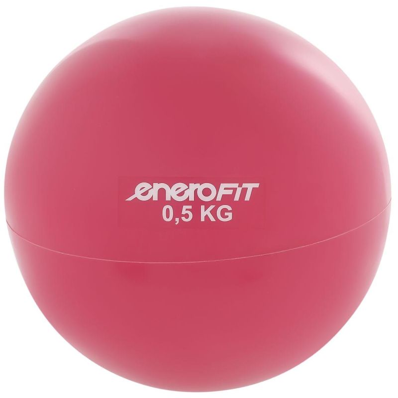 Enero Weight Ball With 0.5 Kg Weight Pink Fit rózsaszín balls, training equipment