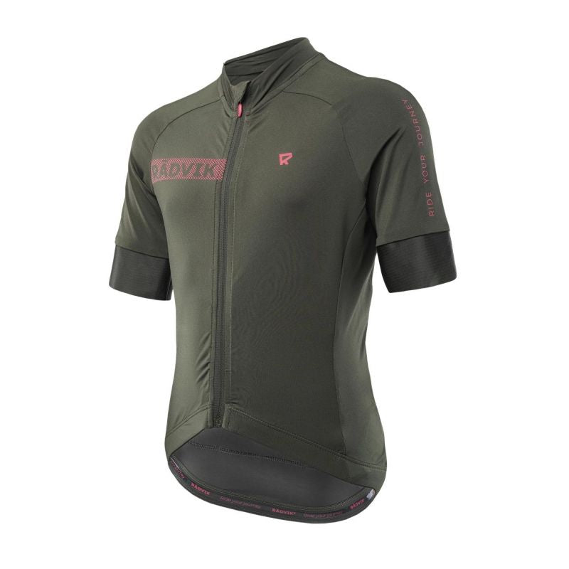 Radvik Bravo Jrg Jr Cycling Jersey fekete póló