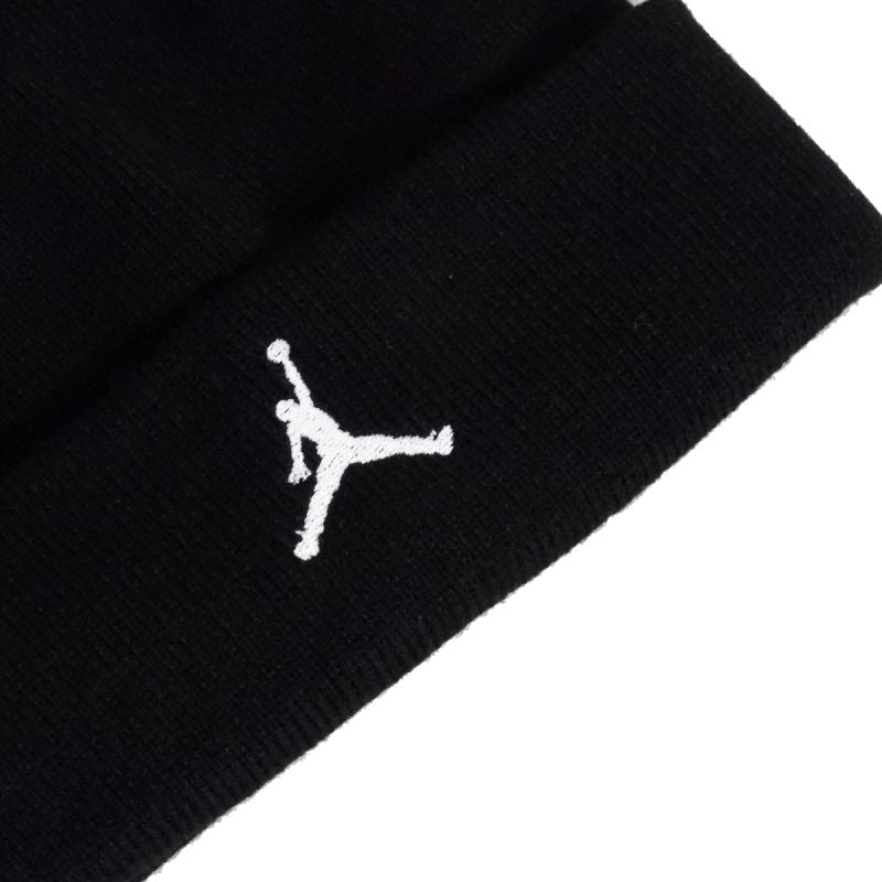 AIR Jordan Essential Beanie Set Black - uniwersalny hats, gloves