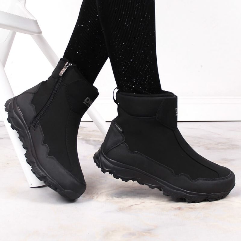 Inny DK Jr DK58A Waterproof Insulated Snow Boots, Black Túracipő