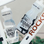 Rockbros 31210012001 bicycle bottle holder - black czarny water bottles, training equipment