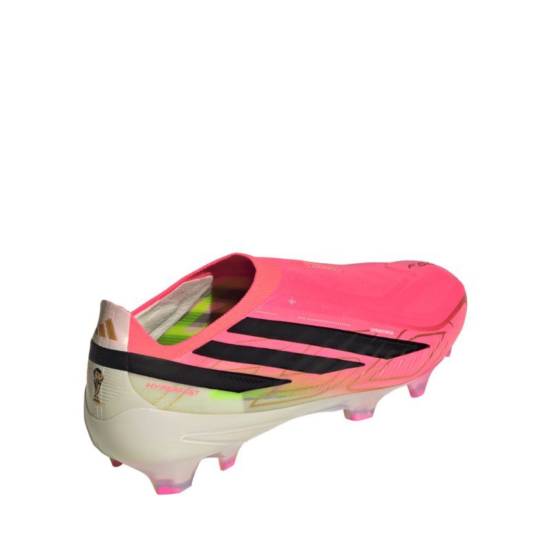 Adidas F50 Hyperfast Elite LL FG football boots pink rózsaszín cipő