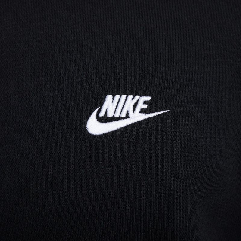Nike Men's Club FT Sweatshirt, Black, fekete férfi pulóver FN3888010
