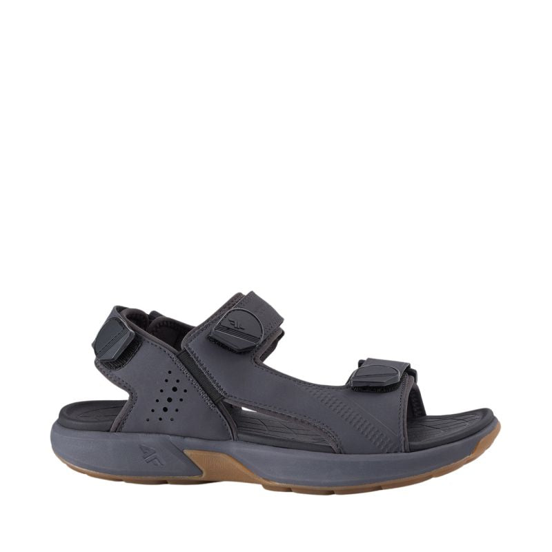 4F Men's sandals M1118 dark gray 23S szürke cipő 4FWSS26FSANM11823S