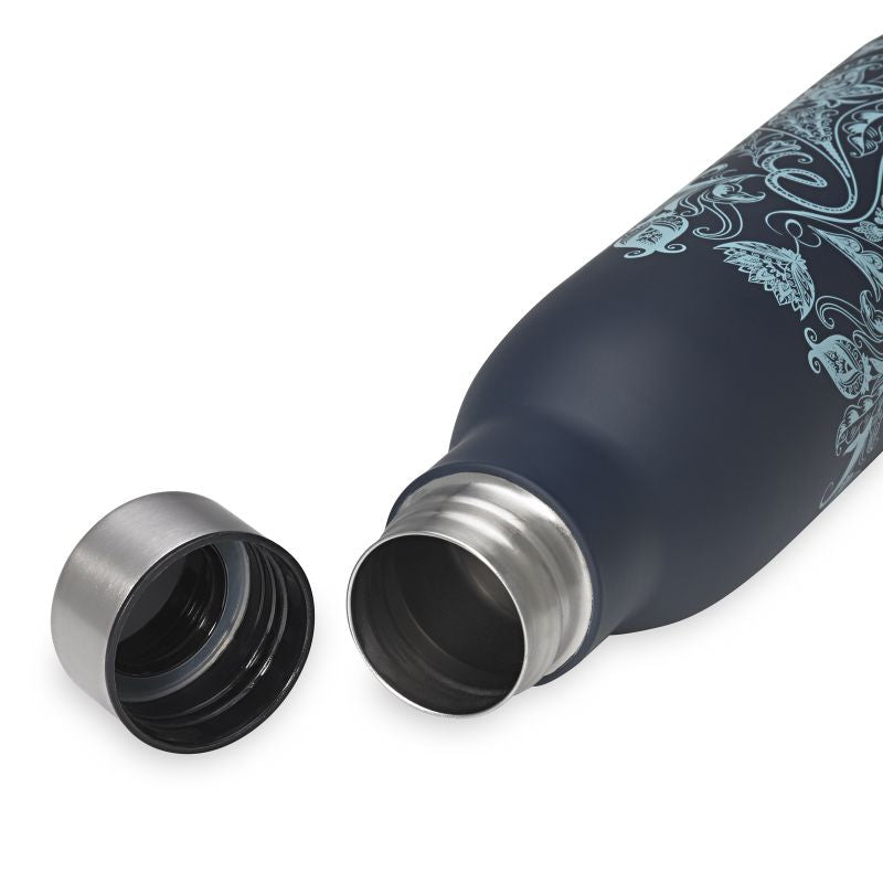 Inny Gaiam Paisley bottle 0.5l kék kulacs 62737
