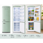 Vans Ravanson Retro Refrigerator 597mm x 707mm x 1943 mm | 315l | Total No Frost | Class E | menta home appliances