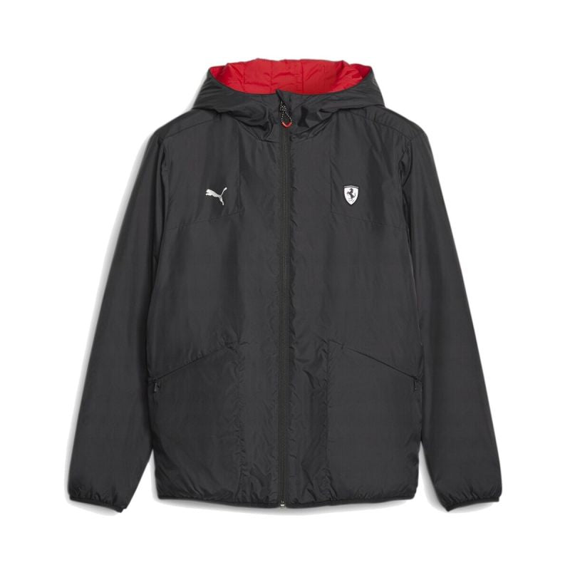 Puma Scuderia Ferrari Padded Men's Reversible Winter - fekete kabát