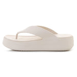 Crocs Gataway Platform Flip Stucco
