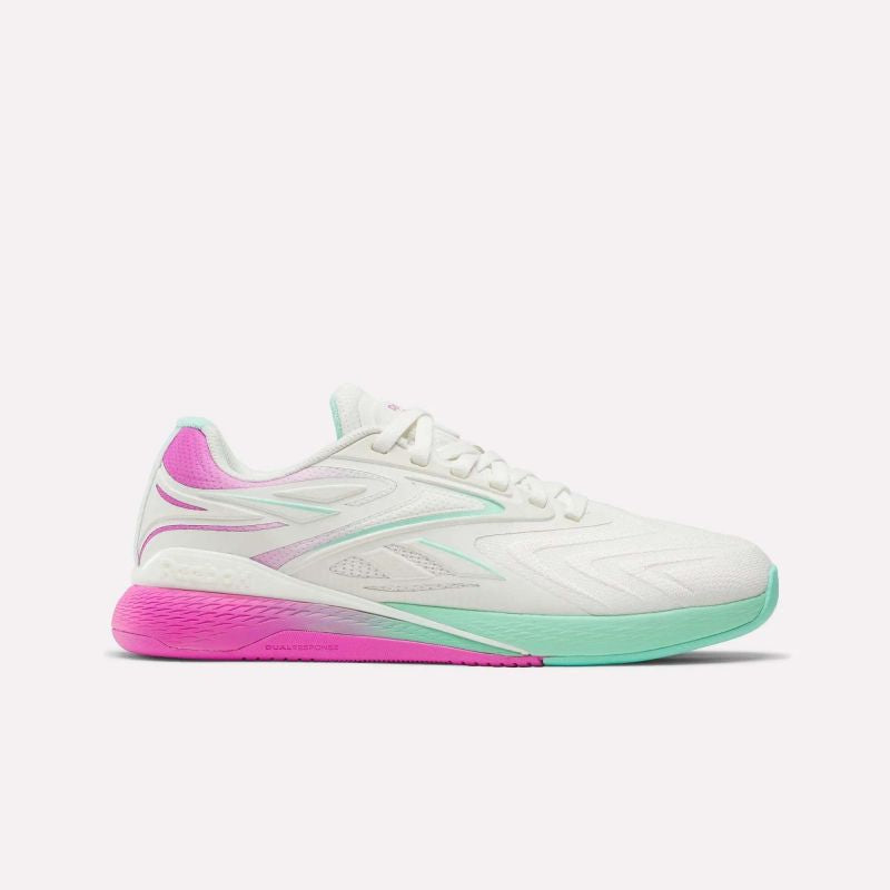 Reebok NANO X5 EDGE CHALK/VIRTUAL /ATOMIC AQUA sneakers ( ) rózsaszín cipő