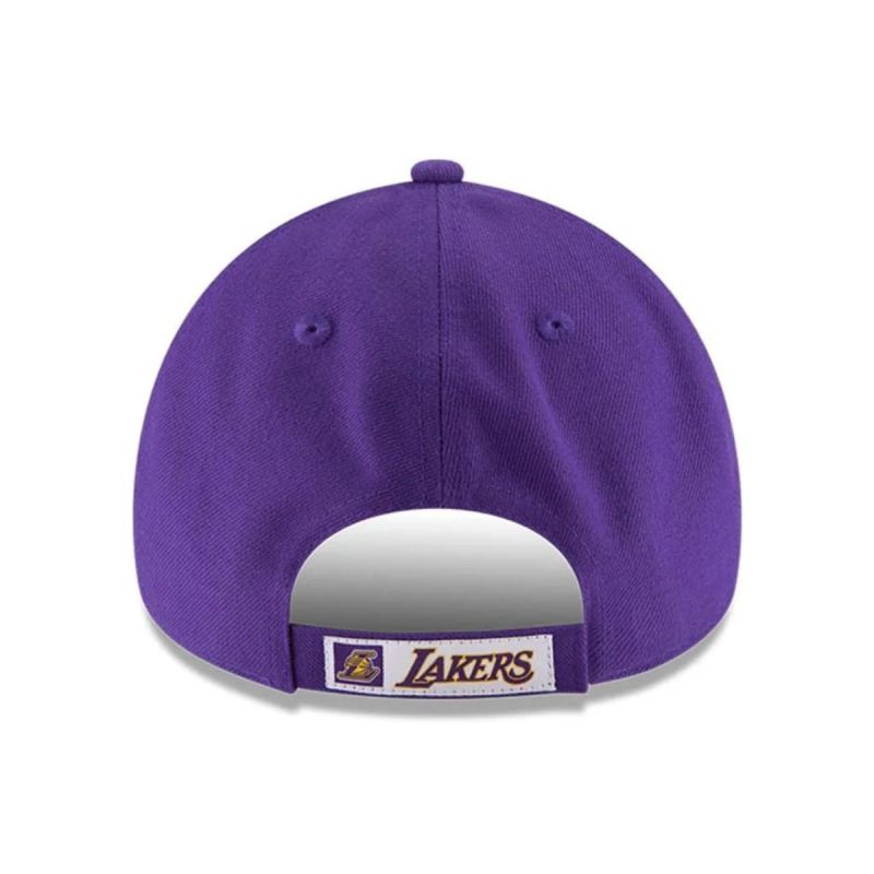 New Era 9FORTY Youth LA Los Angeles Lakers The League Purple Cap - child baseball sapka