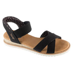 Skechers Desert Kiss-Golden Lily Black fekete utcai cipő 114418-BLK