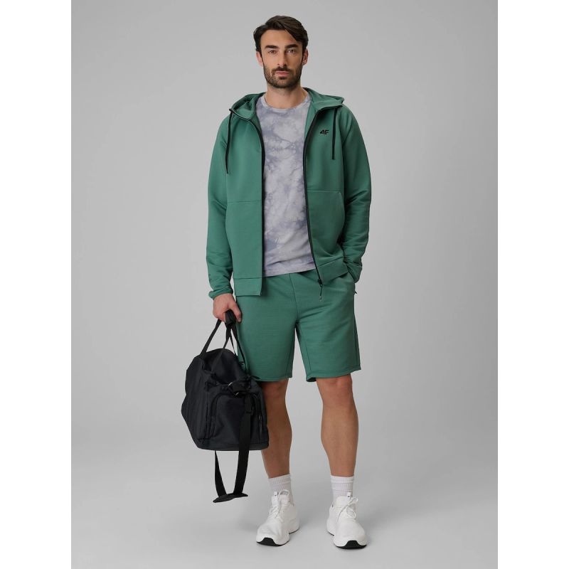 4F Men's regular training hoodie férfi kapucnis pulóver 4FRSS26TFSWM0872-46S