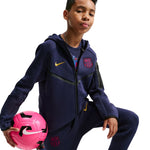 Nike FC Barcelona Tech Fleece Kids' Sweatshirt Navy kék ruházat II3722498