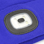 head Hat With 4-Led Headlamp 120 Lm 3 Modes For Tourism kék sapka GSP-1088235