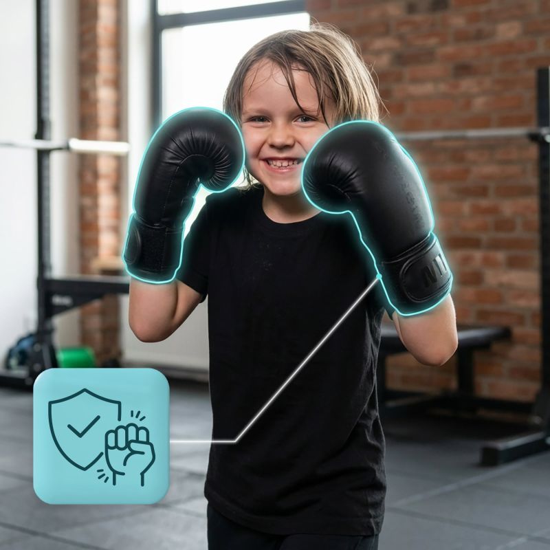 Meteor 6kg Punching Bag and 6oz Boxing Gloves Set uniw gloves, punching bags, sets