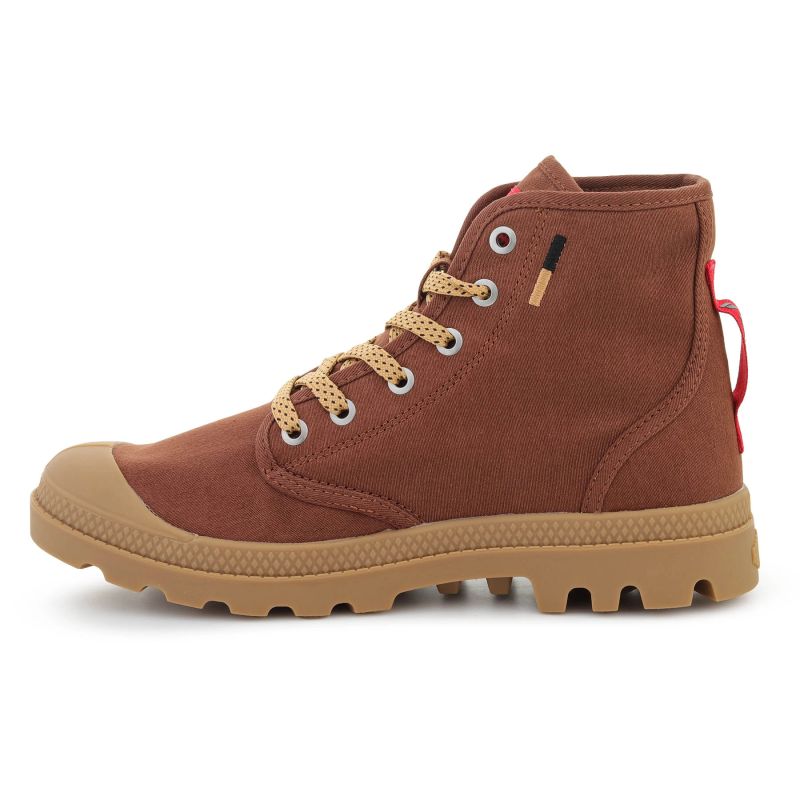 Palladium Pampa Hi Htg Gum Brown Clay barna bakancs 74988-212
