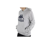 Kappa Taino Kids Hoodie Junior szürke kapucnis pulóver 705322J-18M