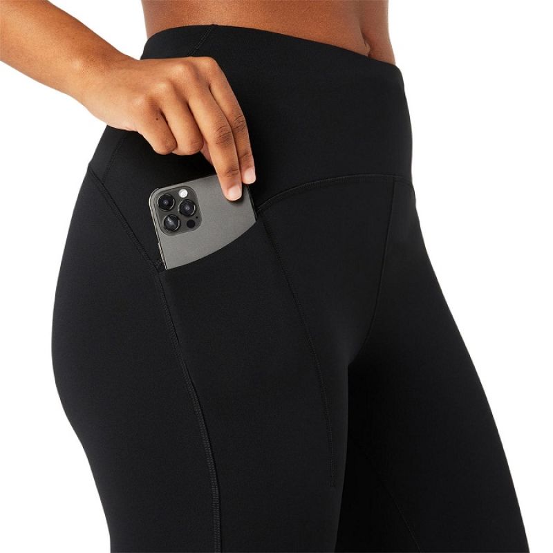 Asics Road High Waist 8in Sprinter for Women fekete rövidnadrág 2012C967001