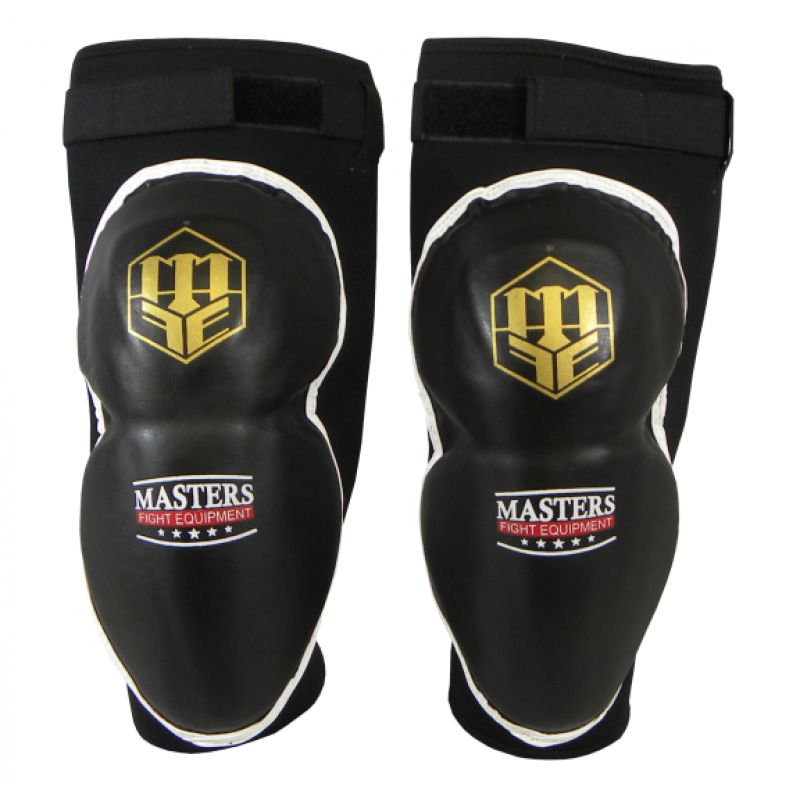 MASTERS FIGHT EQUIPMENT OSŁ-N elbow protectors, neoprene, black fekete védőfelszerelés 081123-01M