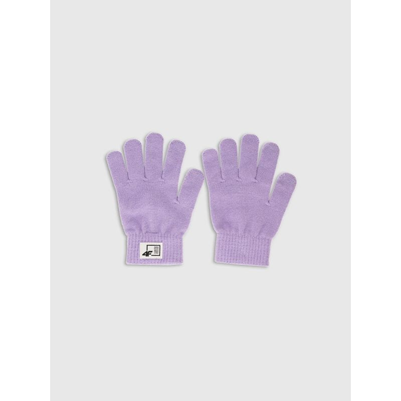 4F Casual gloves JUNIOR l/xl gyerek kesztyű 4FJRAW25AGLOU146-52S
