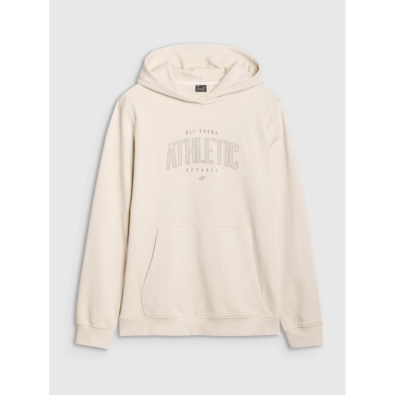 Men's sweatshirt with hood, open, 4F 4FRSS25TSWSM2201-12S kapucnis pulóver