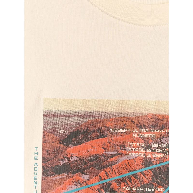 4F Men's regular printed T-shirt férfi póló 4FRSS26TTSHM4238-11S