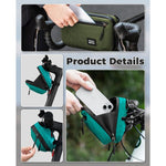 Rockbros Bike Handlebar 2.1l kék táska
