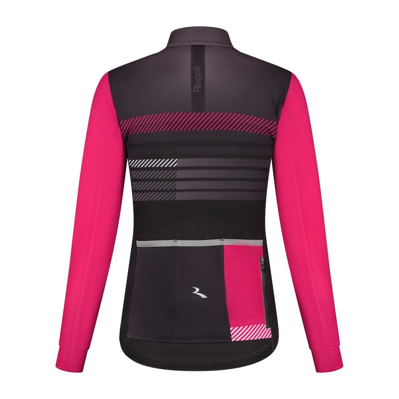 Rogelli STRYDE women's sweatshirt rózsaszín kerékpáros ruha SIRC2010012.080.XL