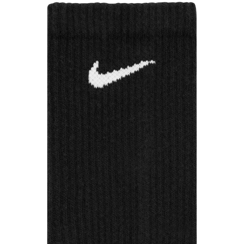 Nike Everyday Plus Cush Socks 6 Pairs Black SX6897 010 Ruházat