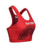 TOP TEN top "WAKO" (WAKO APPROVED) czerwony+m short